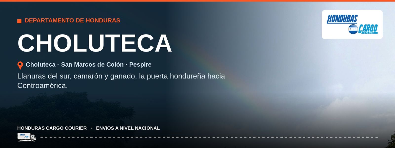 Cobertura Honduras Cargo Courier en Choluteca