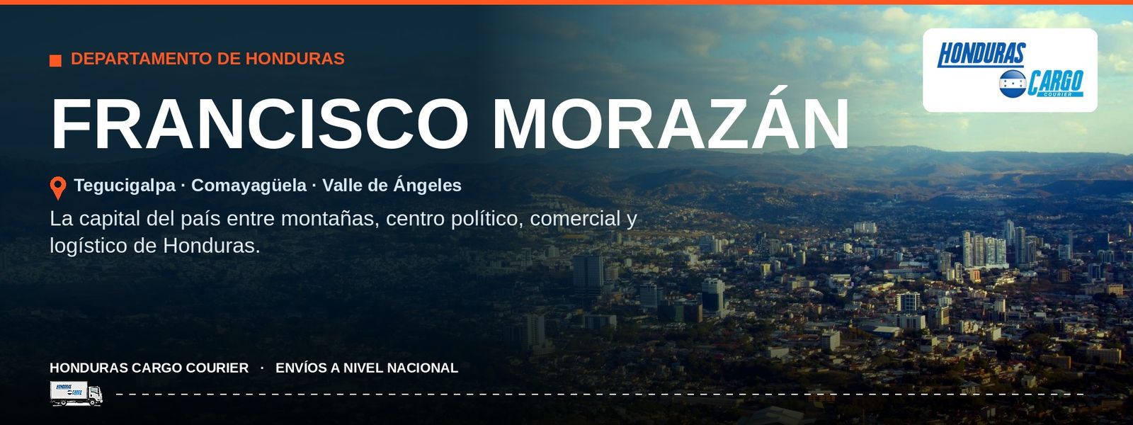 Cobertura Honduras Cargo Courier en Francisco Morazán