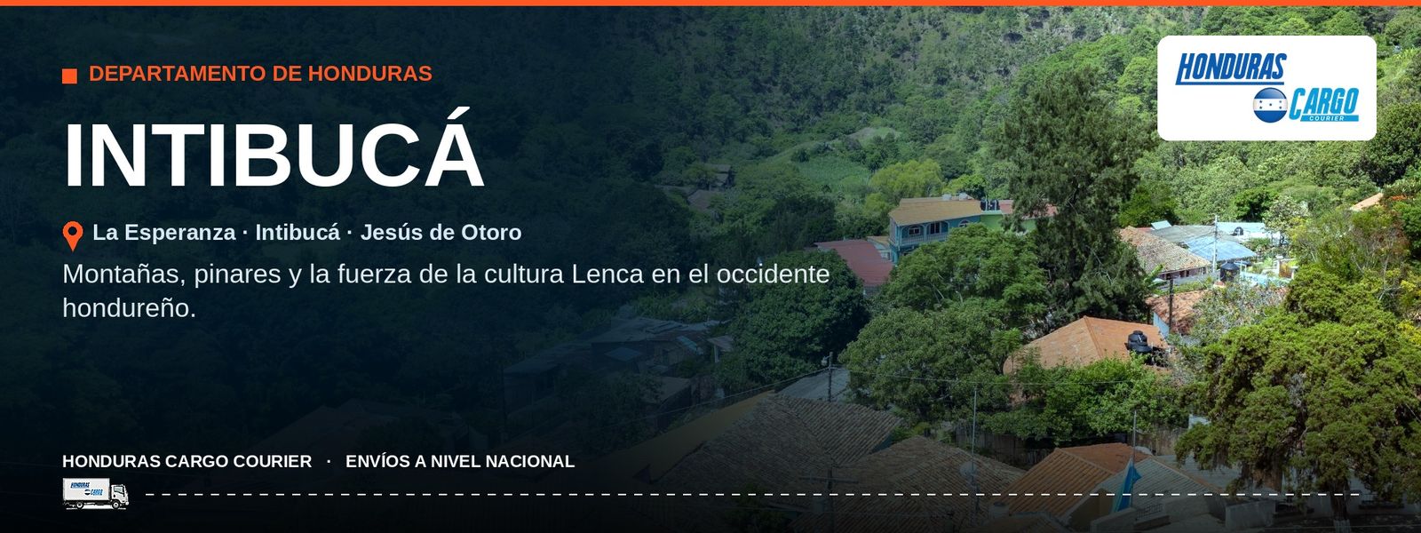 Cobertura Honduras Cargo Courier en Intibucá