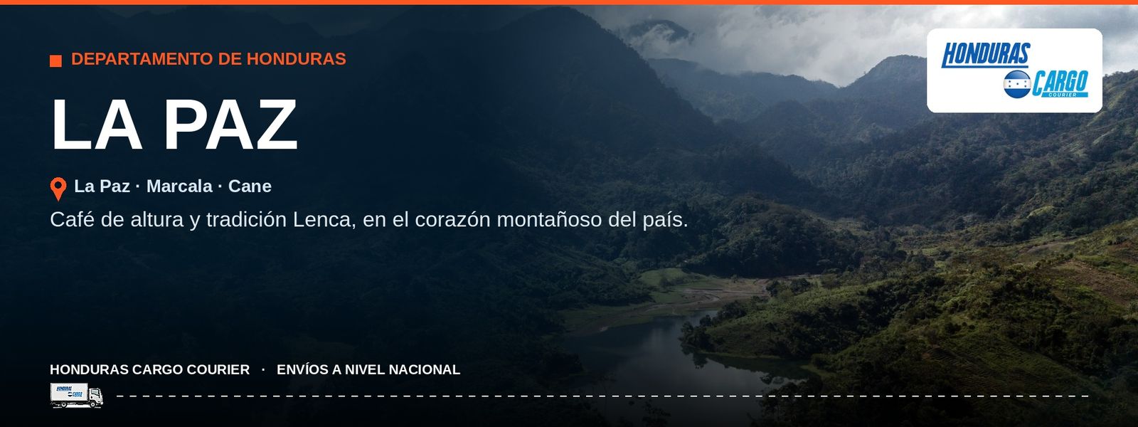 Cobertura Honduras Cargo Courier en La Paz